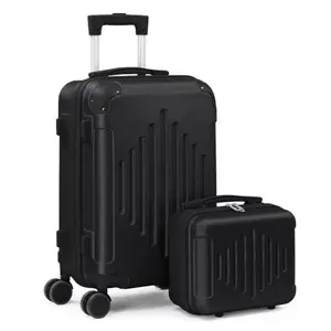 【MothersDayGift】UBESGOO 2-Piece Luggage Set Hard Shell Carry-On with Universal Wheels, 12in+20in, TSA Lock, Lightweight ABS, Suitable for Travel and Business