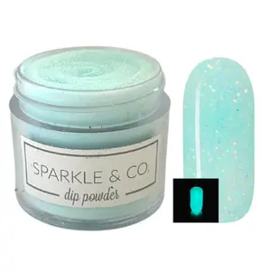 Sparkle & Co dp.258 Twinkly Fairy Lights Mini Dip Powder For Nails - 1 Jar Lasts 5-7 Manis