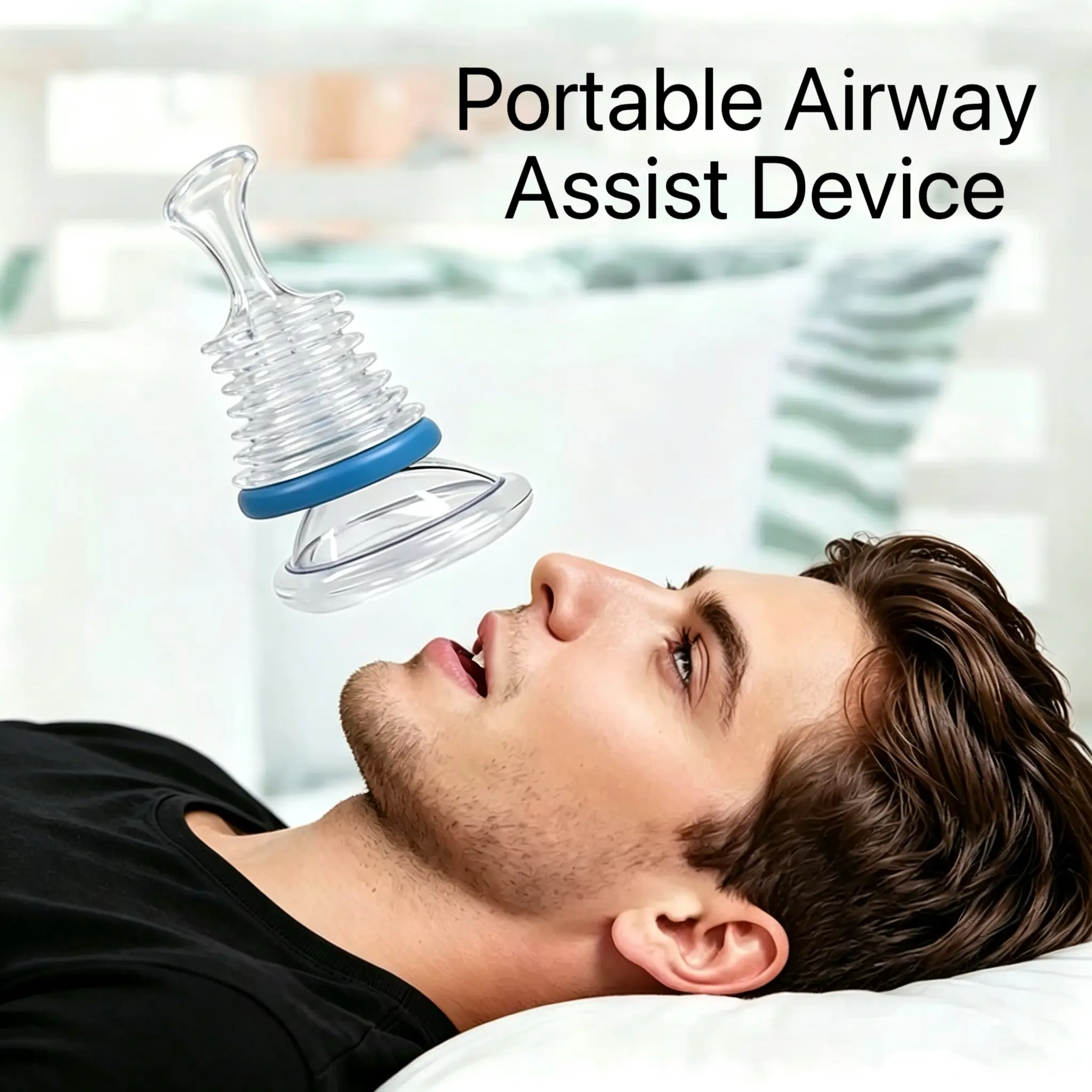 AirClear Compact Handheld Air Assist Tool with Dual Anti-Return Valve for Everyday Peace of Mind