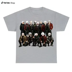 White Hair Anjme Shirt, Anjme Shirt, Vintage Unisex Shirt Sweatshirt Hoodie