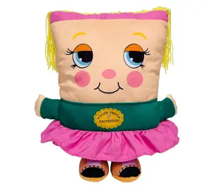 Pillow People Jill College Plush - 2-In-1 Toy &Pillow