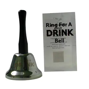 Fairly Odd Novelties Ring for a Drink Novelty Handbell