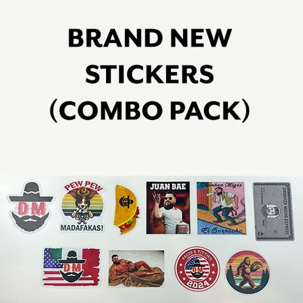 NEW Drunken Migos Combo pack (set of 10) vinyl waterproof stickers