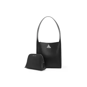 Charles & Keith Hobo Tote Bag in PU Leather for Women with Versatile Design