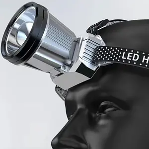 Multifunctional sensor headlamp, powerful brightness, long battery life, rechargeable, mining lamp, outdoor emergency waterproof fishing headlamp