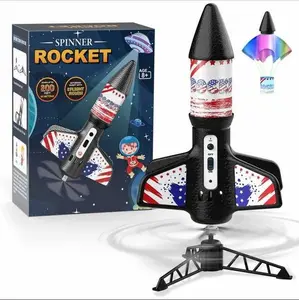KismeT Shop  White Children's Rocket Launcher Self-launching Motorized Aerial Toy for Kids 8-12 Years Old Launches Up to 200 Feet Perfect Birthday & Holiday Gift - Sky Octopus Kite