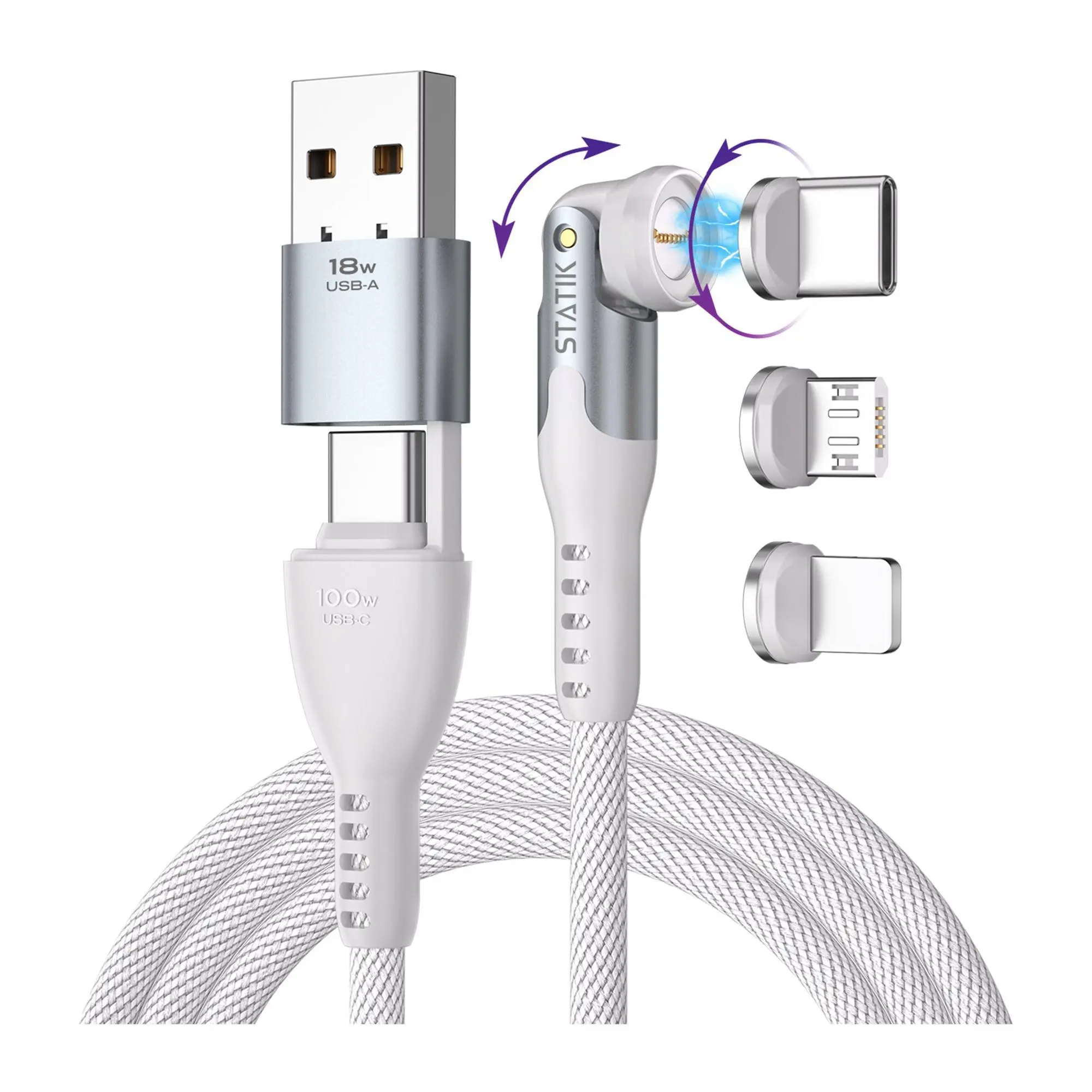 Statik 360 Pro Magnetic 2m Cable