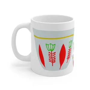 Traditional Ethiopian Coffee Mug | Bright Bunna Cup | Unique Cultural Gift | Espresso Mug | Cultural Heritage | Collectors & Ethnic Decor