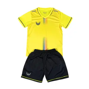 Essentials Youth Soccer Jersey Set - Power Line Yellow