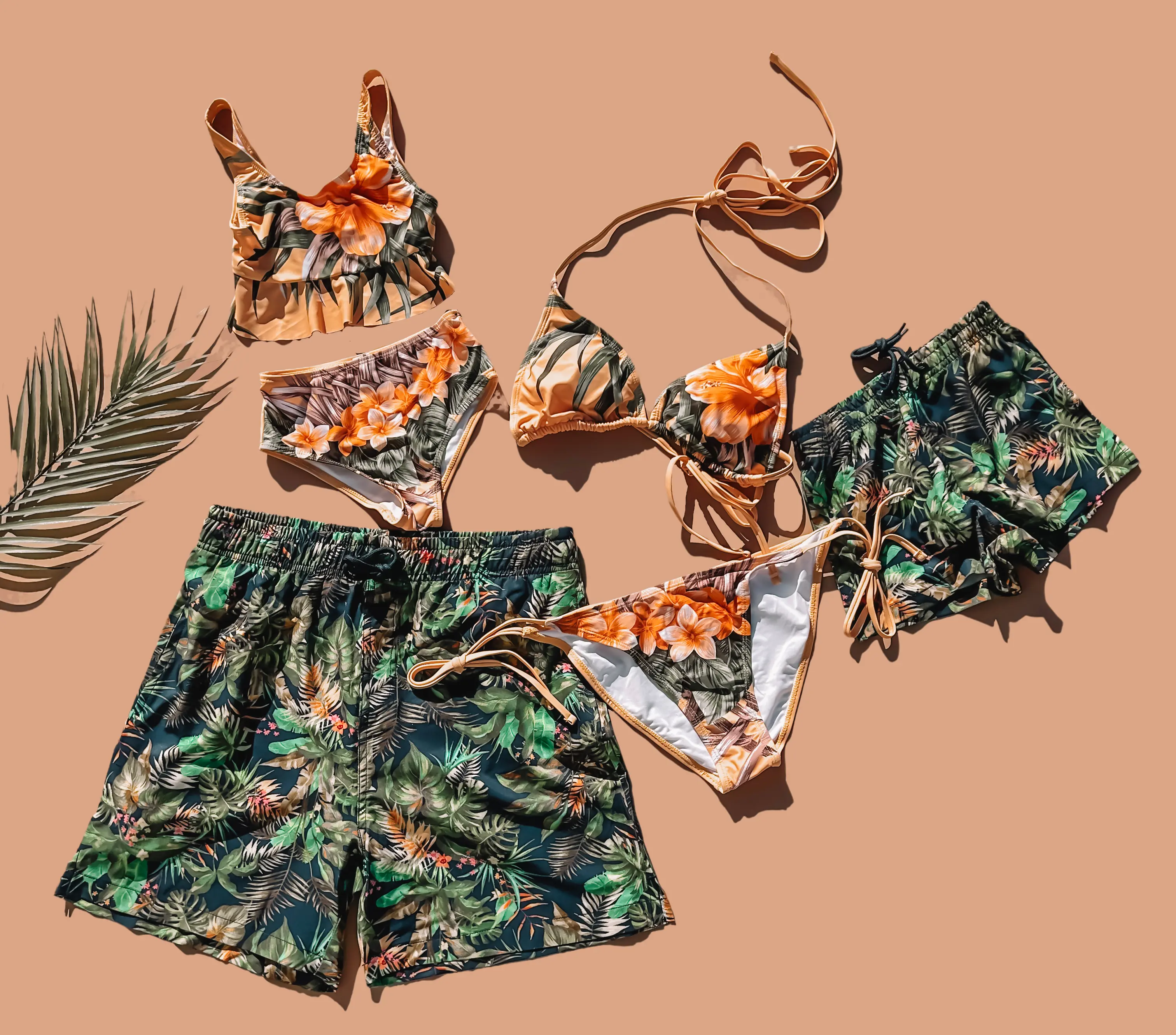 Family matchig swimwear, matching swimwera, Maui Family Matching Swimwear