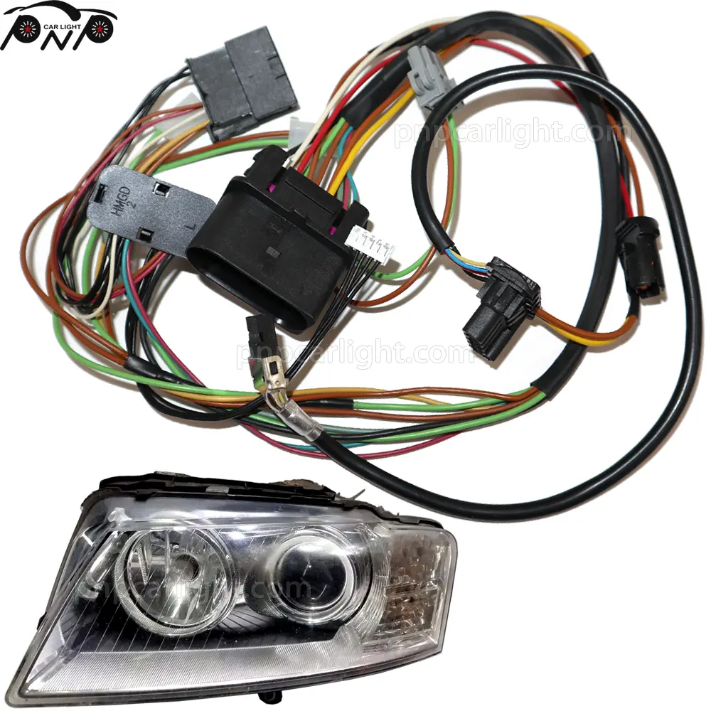 For Audi A8 S8 quattro 2003-2010 AFS Xenon Headlight Internal Wiring Harness ECE