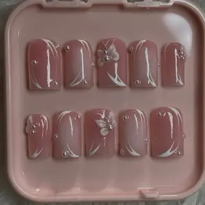 ACRYLIC press on nails | Fairy dust