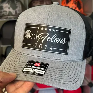 Only Felons 2024 Trump Richardson 112 SnapBack hat.