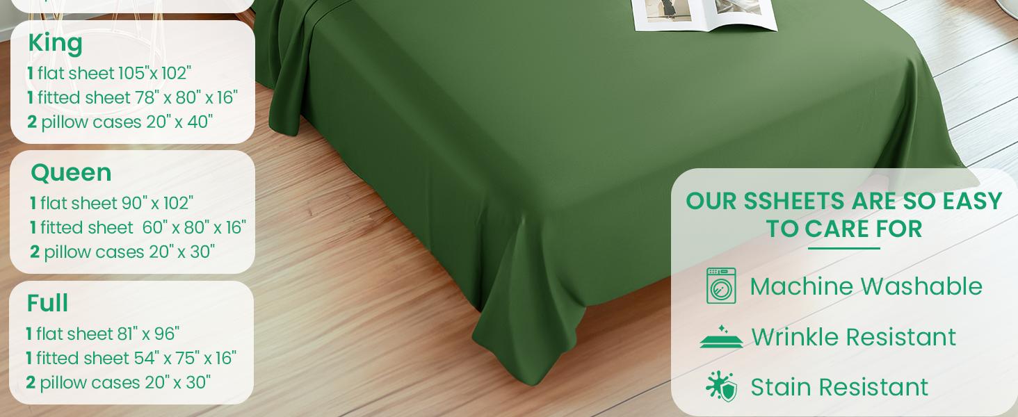 Pure Bamboo Viscose Sheet 4/6Pcs Set With Elastic Straps Non Slip Deep Pocket 6-18 Inch Secure Fit Cooling Breathable Silky Soft Hotel Style Bedding Pure Bamboo Viscose Sheet 4/6Pcs Set With Elastic Straps Non Slip Deep Pocket 6-18 Inch Secure Fit Cooling Breathable Silky Soft Hotel Style Bedding