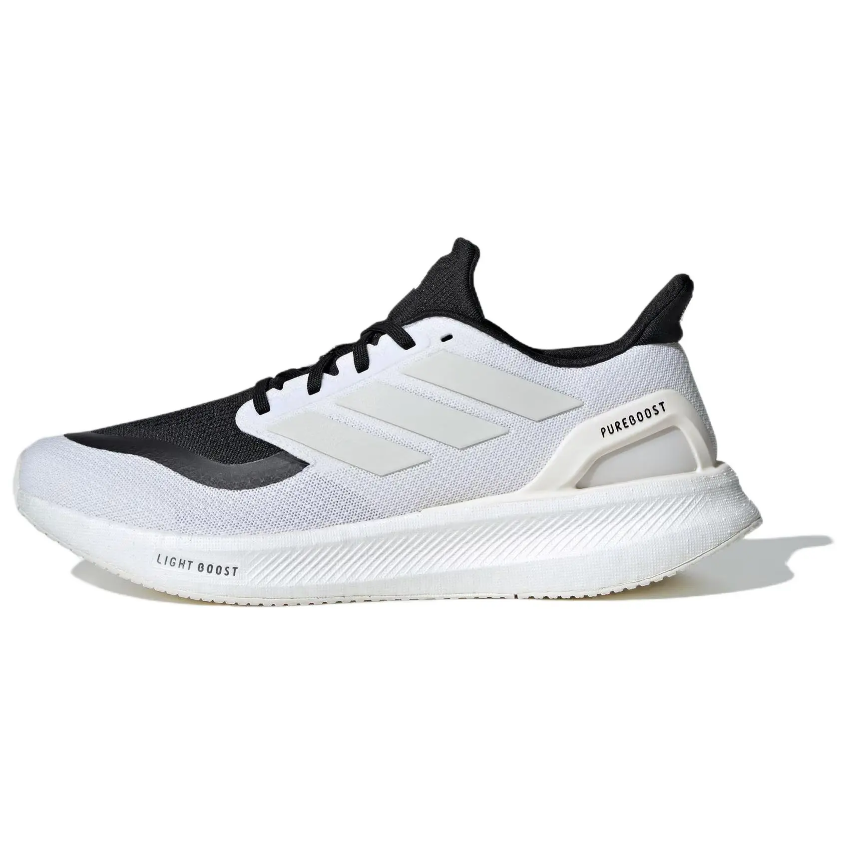 Adidas PureBoost 5 White Black' Comfort Low Top Running Shoes Unisex IF9192