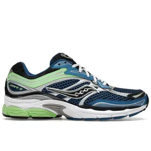 Saucony Men's ProGrid Omni 9 Blue Lime, from StockX