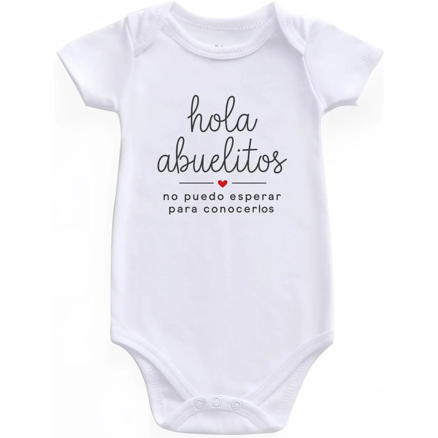 grandparents Spanish Baby Clothes Baby Outfits Girl Boy Funny Baby Bodysuits