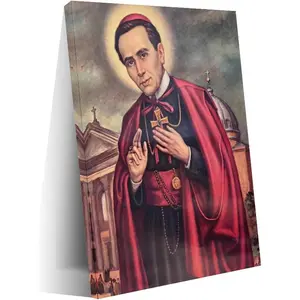 St. John Neumann Art Painting Poster Catholic Poster3Wall Poster Art Canvas Print Living Room Office Bedroom Aesthetic Poster