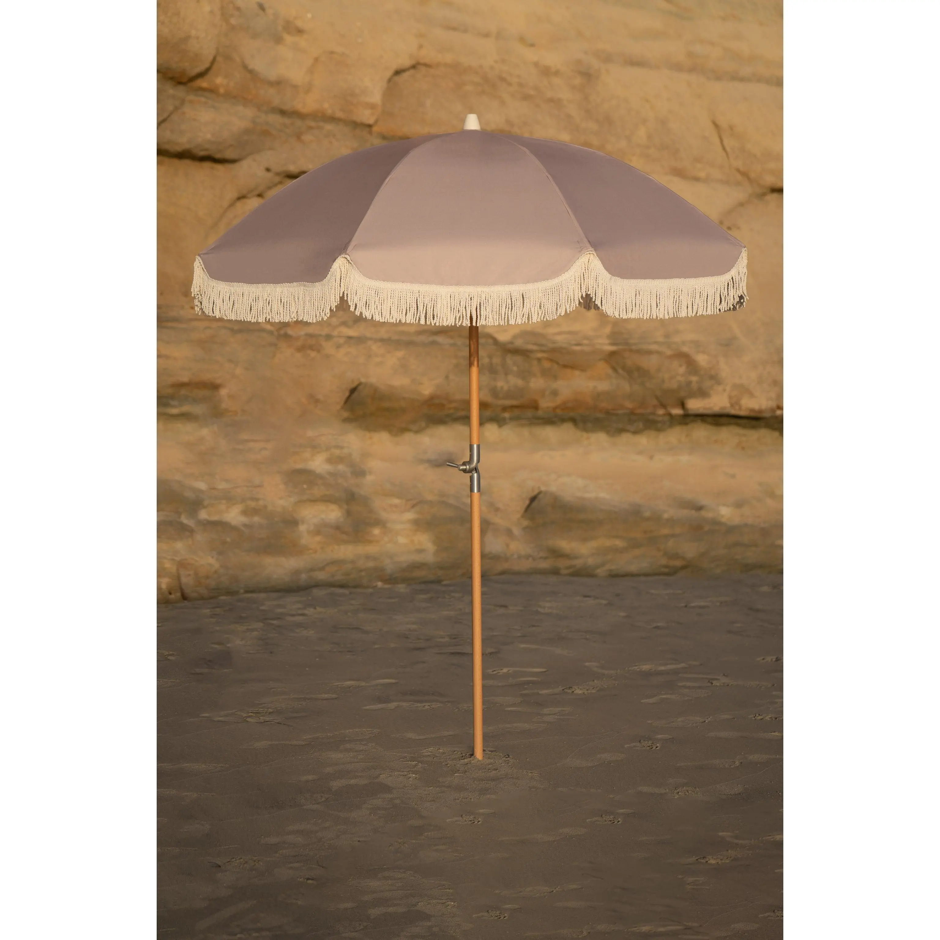 Vintage Dune Fringe Tassel Patio & Beach Umbrella