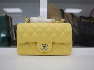 Pre-owned CHANEL LEATHER Crossbody Bags CLASSIC MINI FLAP HANDBAG