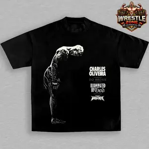 CHARLES OLIVEIRA-THE BOW Shirt, Boxing T-shirt, Boxer Tee, Sports Shirt, UFC Shirt, Workout T-shirt, Gift for Him Gift For Her Hoodie Sweatshirt Crewneck Cotton Menswear Top Clothing Streetwear Gamis Shortsleeve