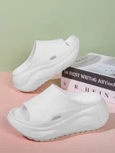 Perfect Valentine's Day Gift, Women's Eva One-Step Lightweight Breathable Slippers, Height Increasing Anti-Slip Sole, Comfortable Casual Shoes