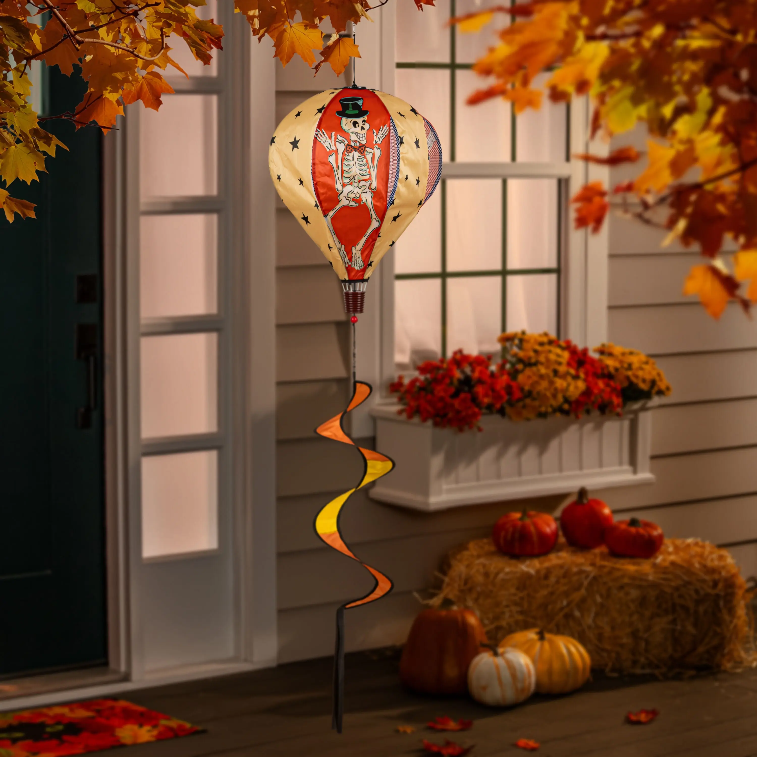 Halloween Trio Skeleton Balloon Spinner