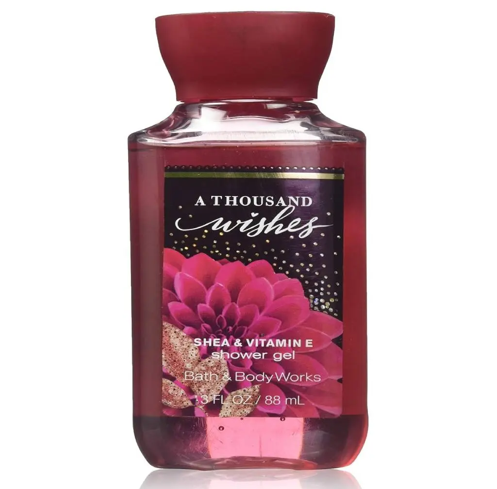 NEW - Bath and Body Works A Thousand Wishes Shower Gel 3 oz. (TRAVEL SIZE)