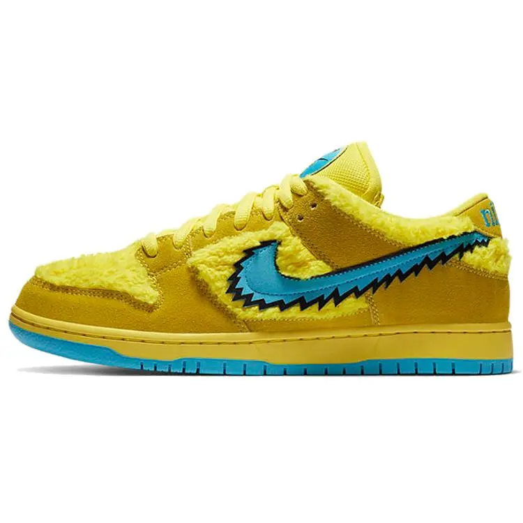Nike X Grateful Dead SB Dunk Low Yellow Bear' Skate Shoes Unisex CJ5378-700