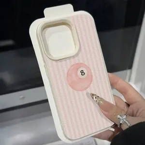 Striped UV Print Phone Case, Soft Tpu Protection for iPhone 17-11/x Pro Max, Trendy Gift for Valentine's Day, Birthday, Christmas