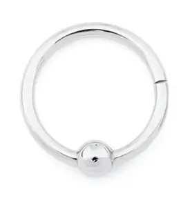 Titanium Hinged Segment Captive Ring