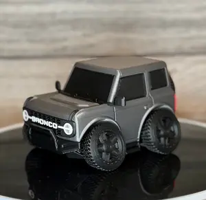 Tooned 2-Door Off-Road SUV 3D Printed Model | Retro Modern 4x4 Truck Style | Soft & Hard Top Options | Adventure Desk Decor