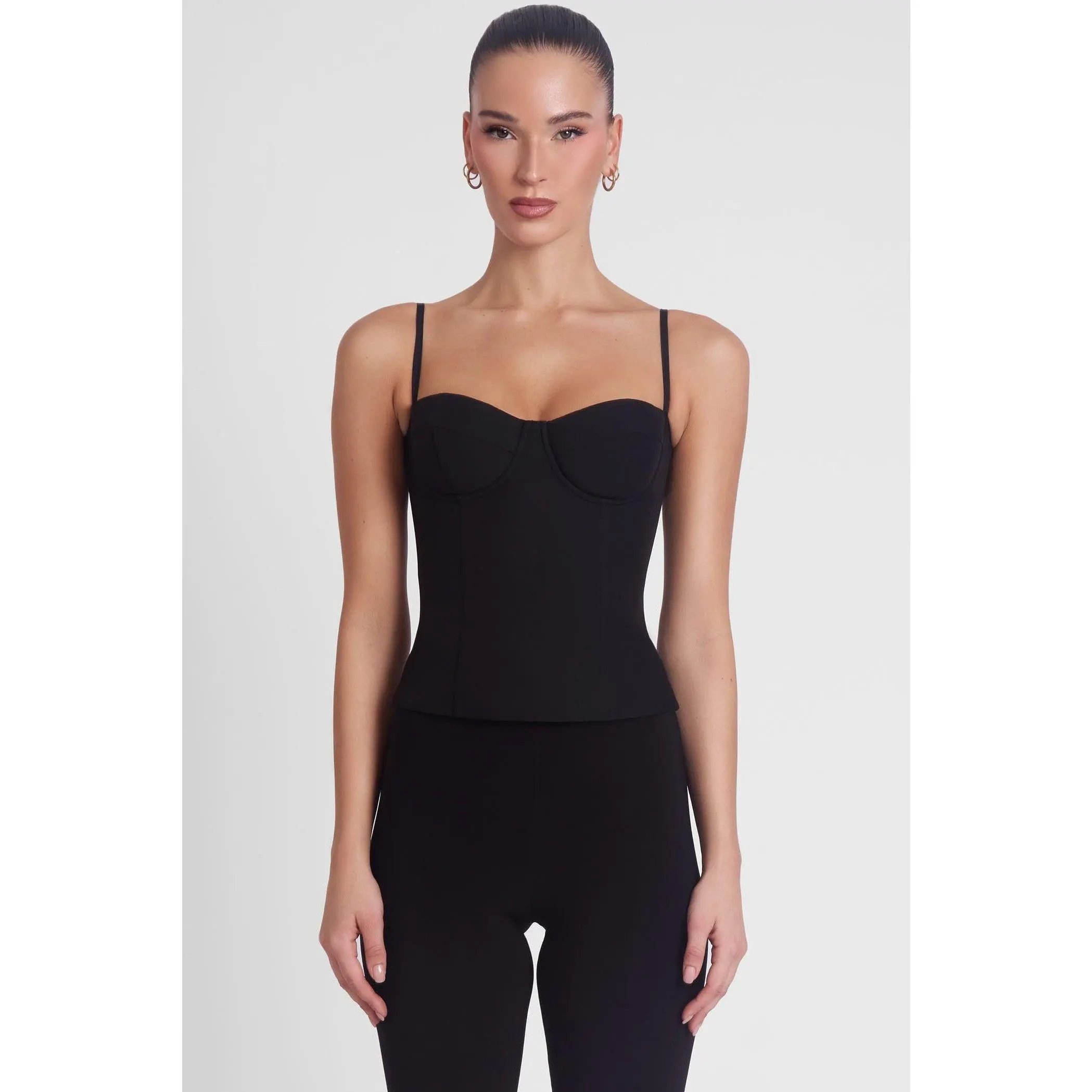 Bali Bustier Corset Top - Black