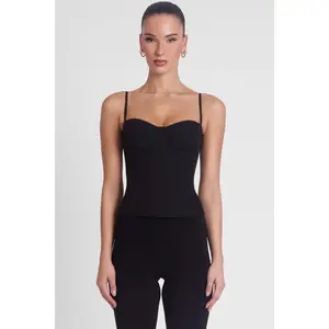 Bali Bustier Corset Top - Black