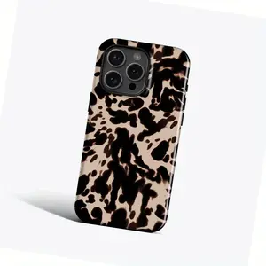 BEIGE TORTOISE Phone Case |       Blonde Tortoise Pattern, for iPhone 16 Pro Max, 16, 15 Plus, 14 Pro, 13, 12 Mini, 11,, More Models Compatible with Samsung Galaxy S25