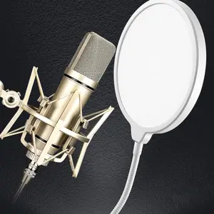 Microphone Wind Screen Stable Practical for Game Sing Broadcasting Studio Streaming Audio Smartphone