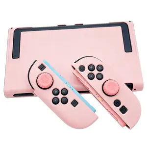 Switch Game Console Protective Case, Matte Split Design, Soft Silicone Cover, Compatible with Second-Gen Switch, Ns Handheld, PC