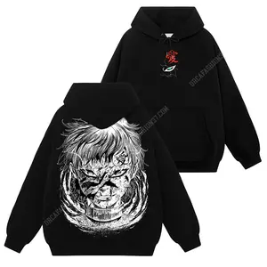 [Konoha Shop] Limited Gaara Hokage - Naruto Shippuden #73 Hoodie T-Shirt Sweatshirt, Retro Vintage Unisex Graphic 90s Cotton, Gift For Wibu Ninja Shinobi , Anime Manga Y2K Streetwear