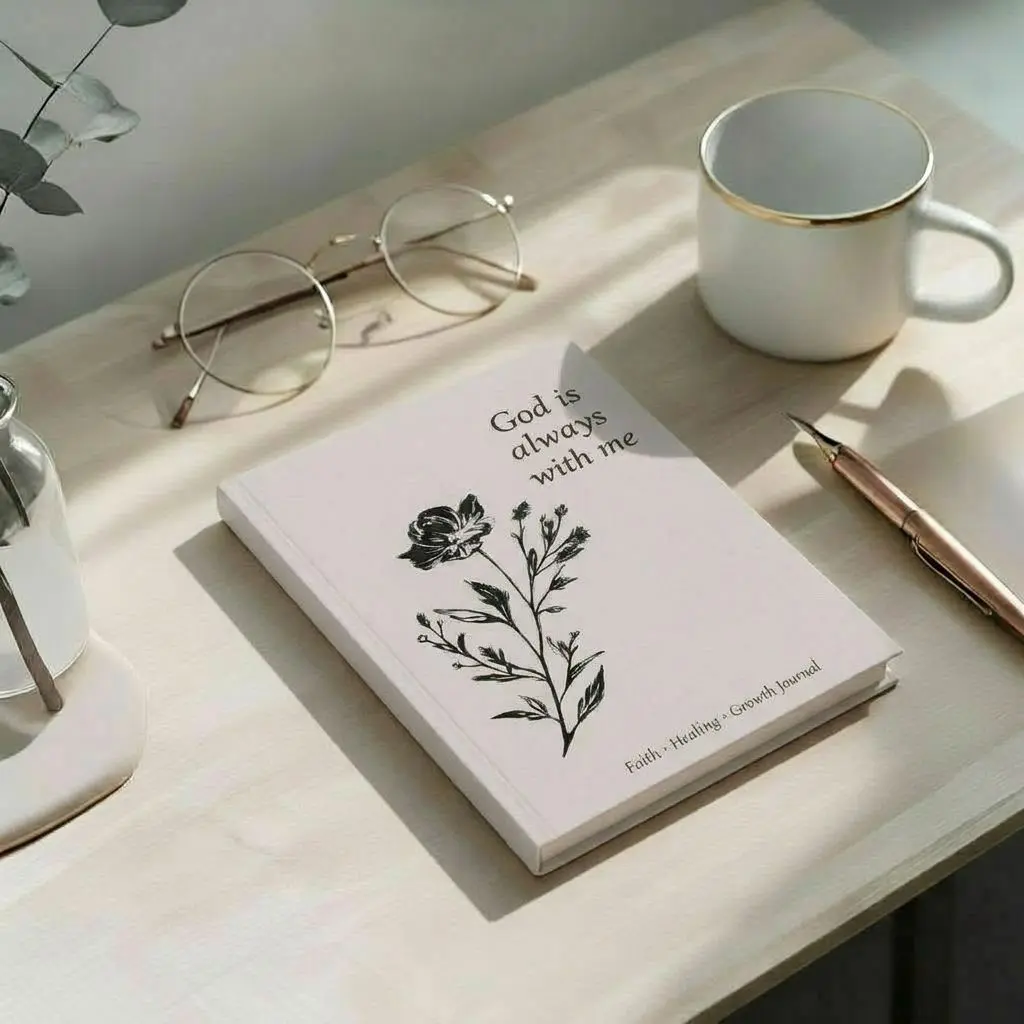 God Is Not Done With Me Journal  Christian Prayer Journal for Women Faith, Healing & Growth Journal, gratitude affirmation journal