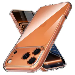 Clear Case For iPhone 17 Air 17 Pro Max 16 15 14 Plus 13 12 11 XS XR SE, [Crystal Clear] [Non-Yellowing] [Military-Grade Drop Protection] Slim Soft TPU Case Shockproof Anti-Scratch Protective Cover