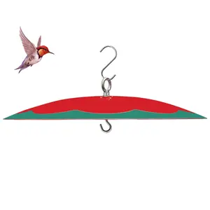 Metal 13" Bird Feeder Baffle for Outdoor Handing Rain Guard for Hummingbird Feeder and House 1 pack