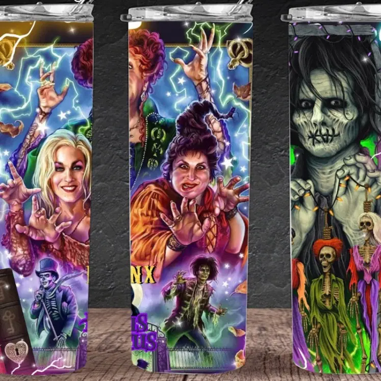 Witches and zombie tumbler