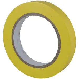 Marching Drumstick Tape - Yellow, 3/4" Wide, Smooth Finish, Ideal for Rudimental Drummers, Drumline Drum Corps