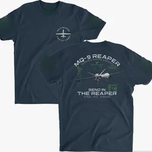 MQ-9 Reaper Remote Piloted Aircraft Air Force Military Hoodie