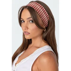 Plaid Headband Plaid Headband