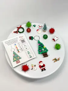 R’berry Beaded Keychain Kit - Small Christmas Tree