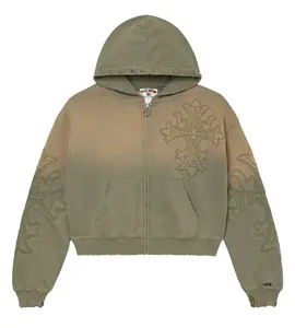 Vale Forever Carver Zip Up Hoodie Mystikal Green