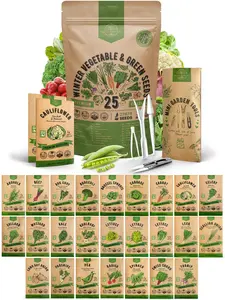 Winter Vegetable Seeds Variety Pack
