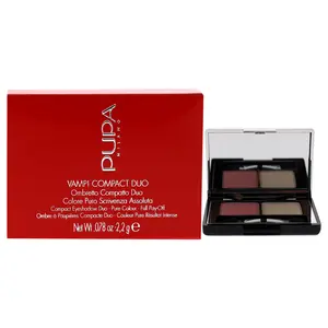 Pupa Milano Vamp! Compact Duo Eyeshadow - 001 Rose Perlage For Women 0.078 oz Eye Shadow