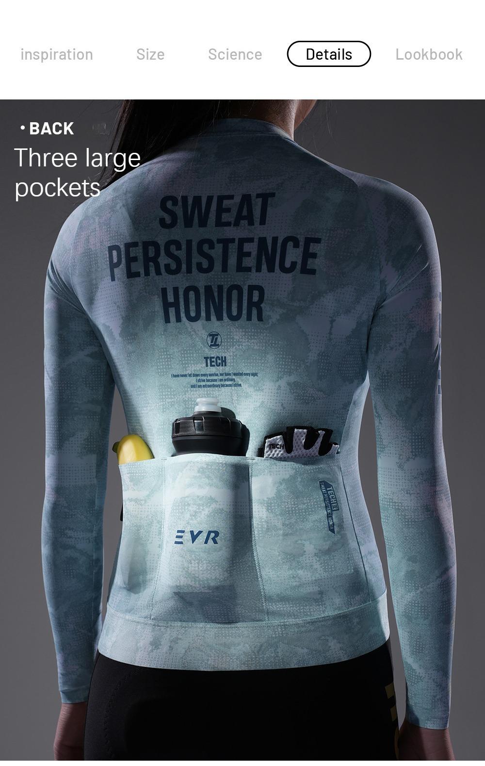 EVR26 New “Light Dust Era” Spring/Summer Women’s Long-Sleeve Cycling Top, Sun Protection, Quick Dry, High Stretch (Item No.: 2620) — Road Bicycle Jersey